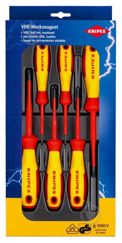 Набір викруток KNIPEX 00 20 12 V03 - фото 1 Набір викруток KNIPEX 00 20 12 V03 - фото 1