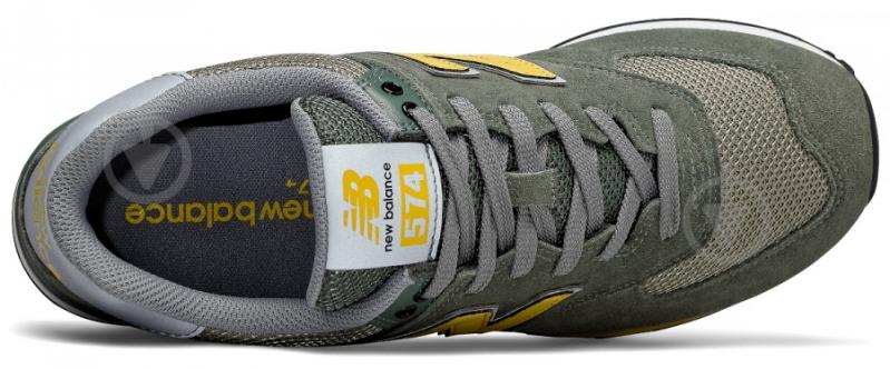 Кроссовки New Balance 574 ML574FNE р.8,5 хаки - фото 3