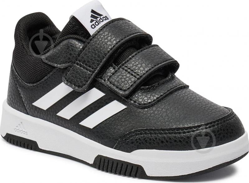 Кросівки дитячі Adidas TENSAUR SPORT 3.0 CF K CBLACK/FTWWHT/CBLACK JQ1842 р.35,5 чорні - фото 2
