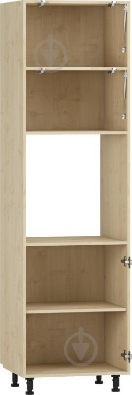 Пенал под духовку 600x2140x560 мм клен - фото 1