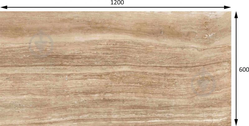 Плитка Allore Group Travertine Gold F P R Mat 1 60x120 см (new 60128318) - фото 2