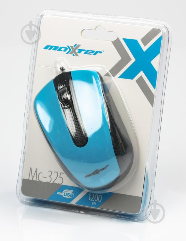 Мышка Maxxter Mc-325-B blue - фото 4