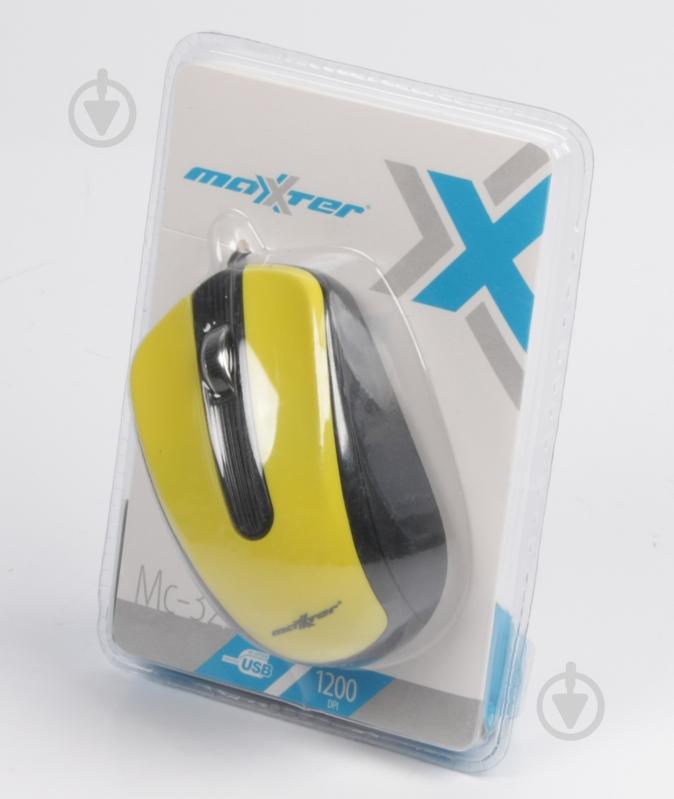 Мишка Maxxter Mc-325-Y yellow - фото 4