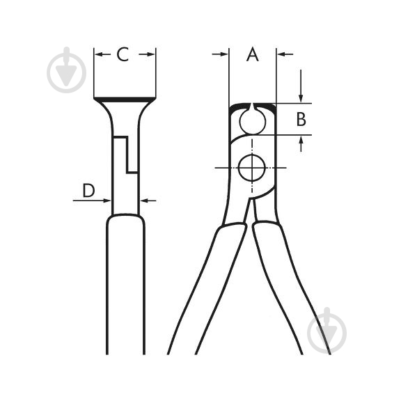 Кусачки торцевые WURTH 7140735 изогнутые L120мм 07140735 - фото 4