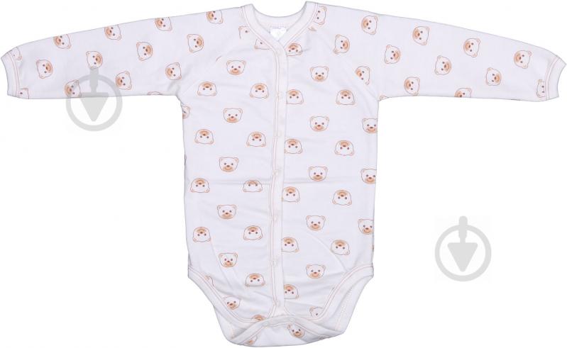 Боди детское унисекс Baby Veres Baby Bear р.68 коричневый - фото 2