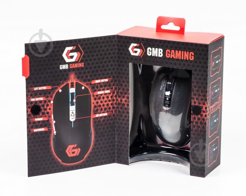 Мышка Gembird MUSG-005 black - фото 5