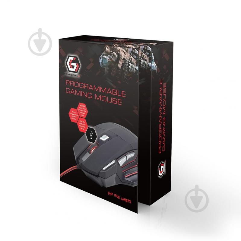 Мышка Gembird MUSG-02 black - фото 4