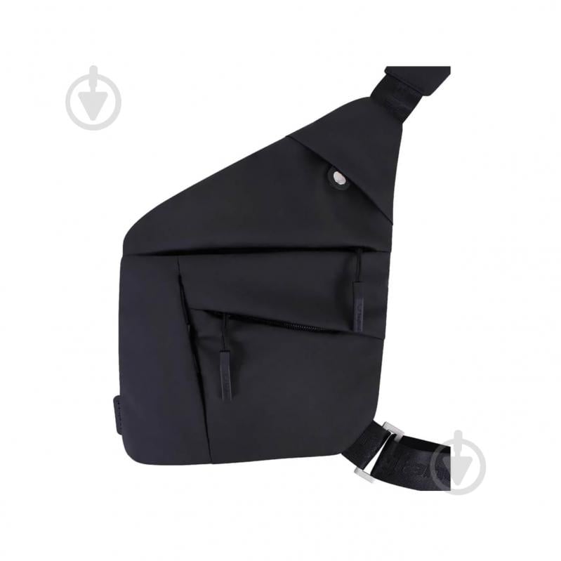 Рюкзак молодіжний Bagland Triangle 3 л чорний 21066 - фото 1