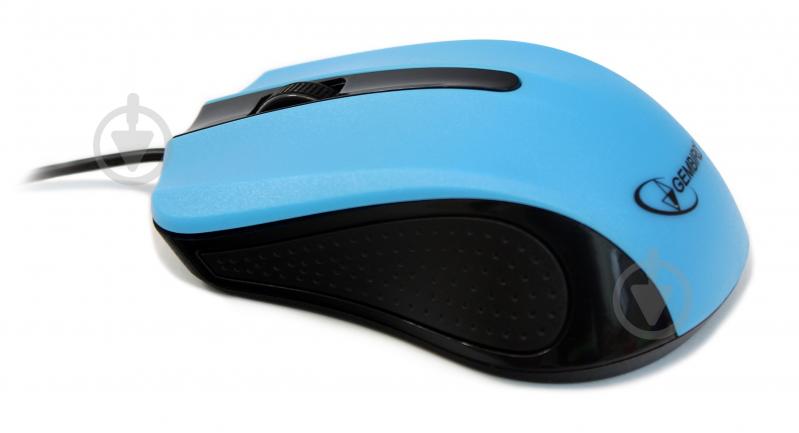 Мышка Gembird MUS-101-B blue - фото 2