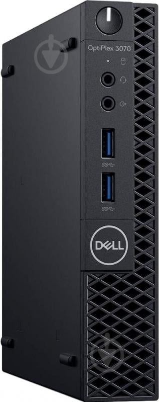 Компьютер Dell OptiPlex 3070 Micro (210-AOIL-MT20) black - фото 1