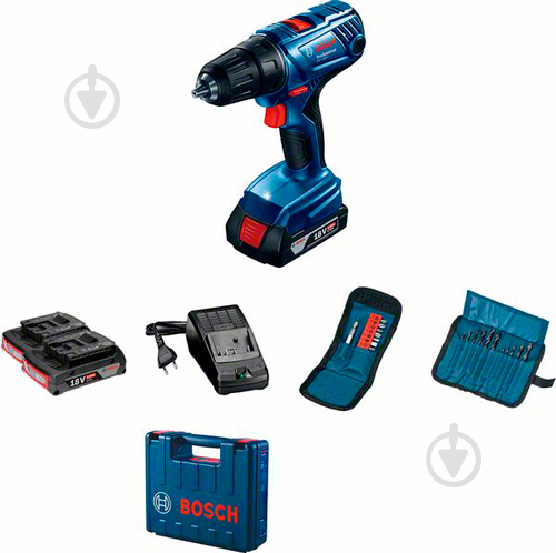 Шуруповерт аккумуляторный Bosch Professional GSB 180-LI 06019F810A - фото 1