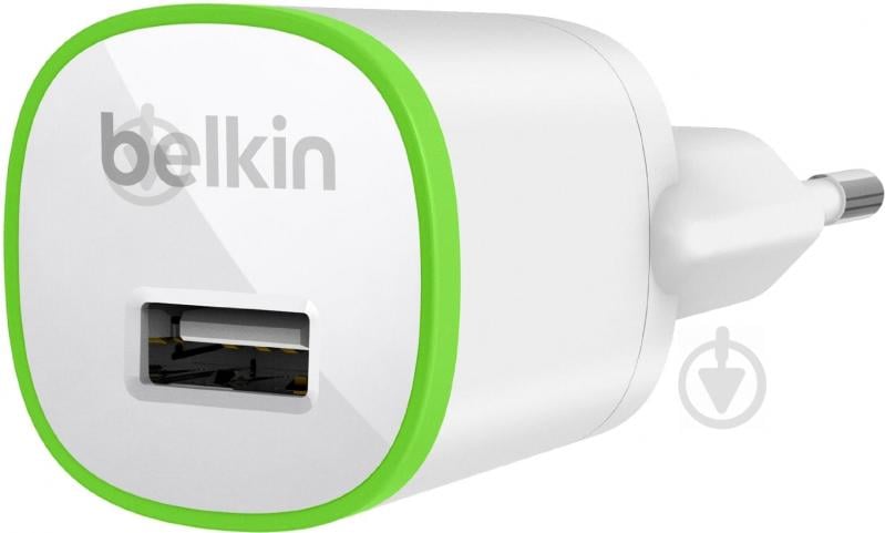 Мережевий зарядний пристрій Belkin USB Micro HomeCharger White (F8J042cwWHT) - фото 1