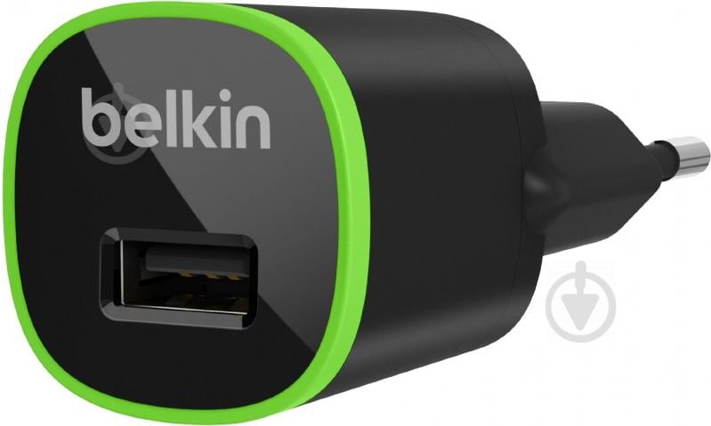 Мережевий зарядний пристрій Belkin USB Micro HomeCharger Black (F8J042cwBLK) - фото 1