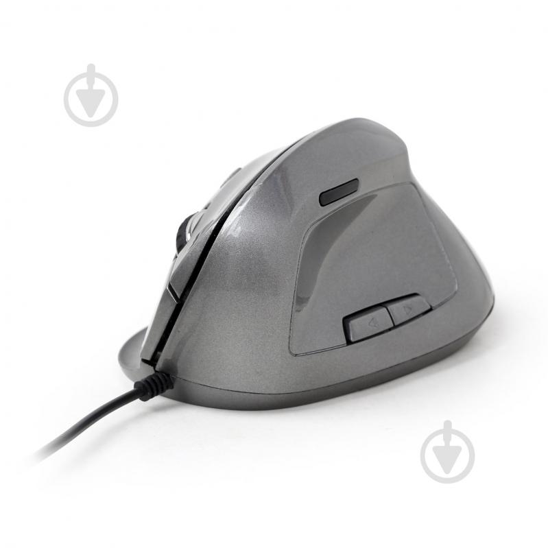 Мышка Gembird MUS-ERGO-02 grey - фото 4