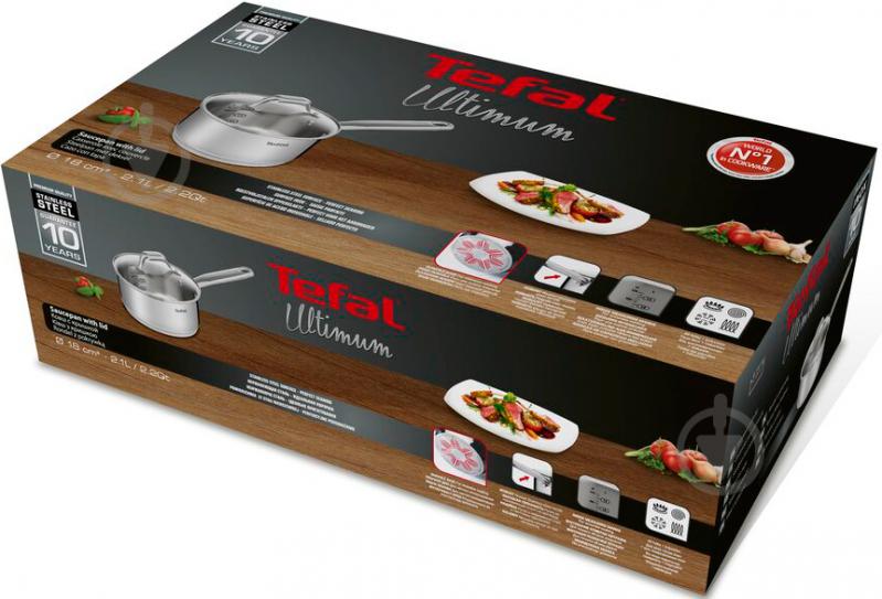 Ковш с крышкой Ultimum 2,1 л 18 см H8112344 Tefal - фото 4