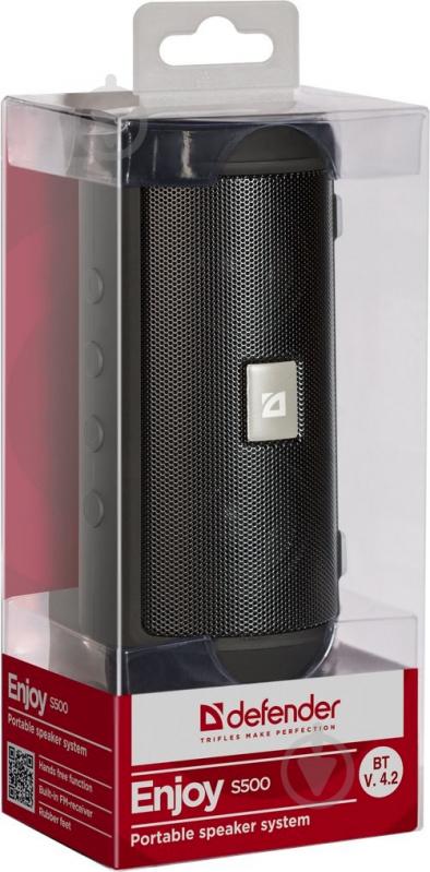 Акустична система Defender Enjoy S500 1.0 black (65682) - фото 7