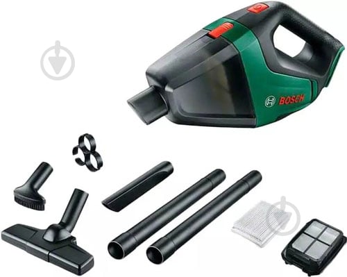 Пылесос аккумуляторный Bosch UniversalVac 18 Set 06033B9103 - фото 1