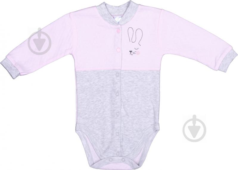 Боди детское для девочки Baby Veres Honey bunny р.68 розовый - фото 2