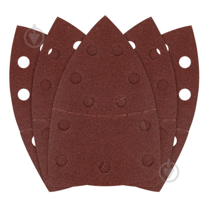 Наждачная бумага GRAPHITE Delta Velcro 102 х 152 мм P120 5 шт. 58T304 - фото 1 Наждачная бумага GRAPHITE Delta Velcro 102 х 152 мм P120 5 шт. 58T304 - фото 1