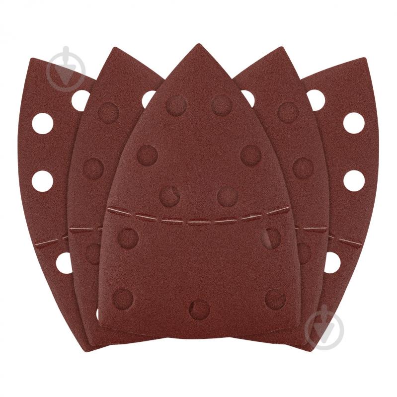 Наждачная бумага GRAPHITE Delta Velcro 102 х 152 мм P180 5 шт. 58T306 - фото 1 Наждачная бумага GRAPHITE Delta Velcro 102 х 152 мм P180 5 шт. 58T306 - фото 1