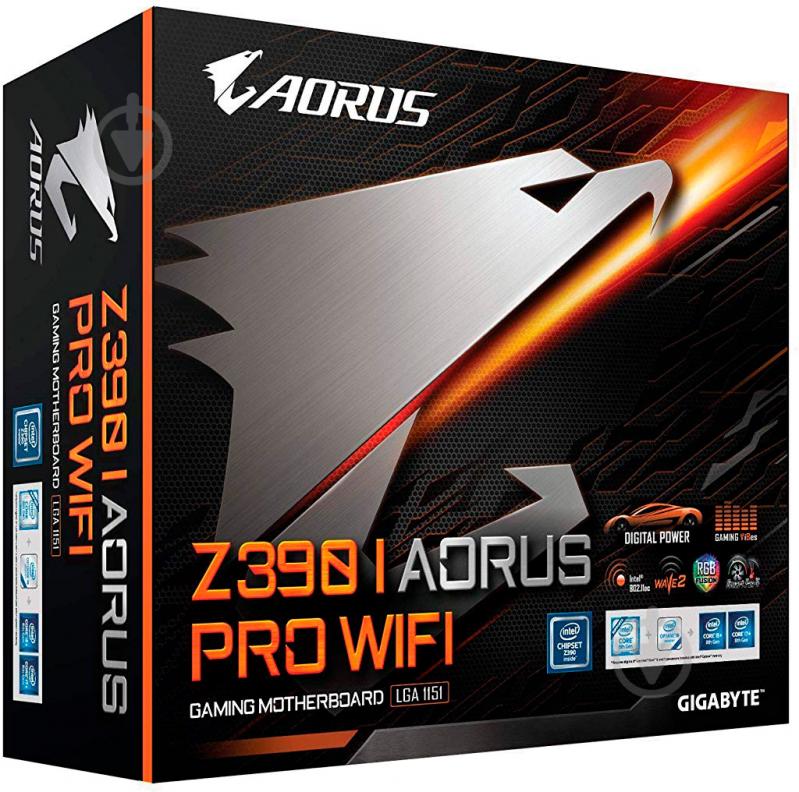 Материнская плата Gigabyte Z390I AORUS PRO WIFI (Socket 1151, Intel Z390, mini ITX) - фото 6