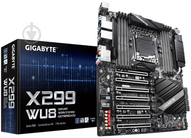 Материнська плата Gigabyte X299-WU8 (Socket 2066, Intel X299, CEB) - фото 5