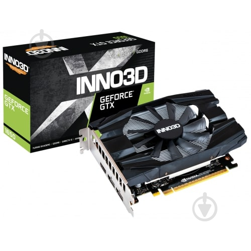 Відеокарта Inno3D GeForce GTX 1650 Compact 4GB GDDR6 128bit (N16501-04D6-1177VA19) - фото 2