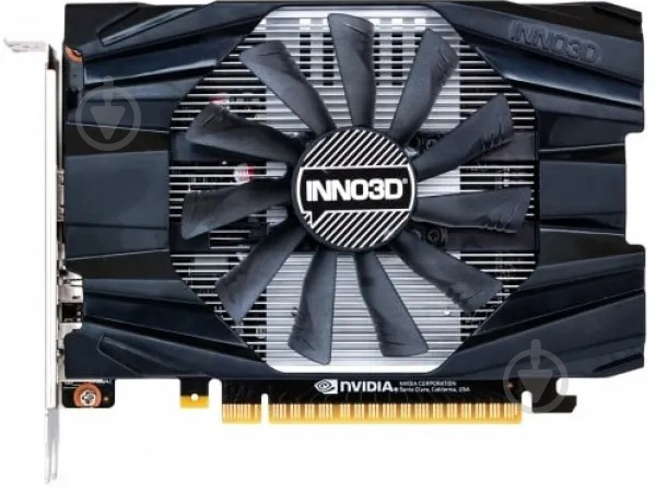 Відеокарта Inno3D GeForce GTX 1650 Compact 4GB GDDR6 128bit (N16501-04D6-1177VA19) - фото 1