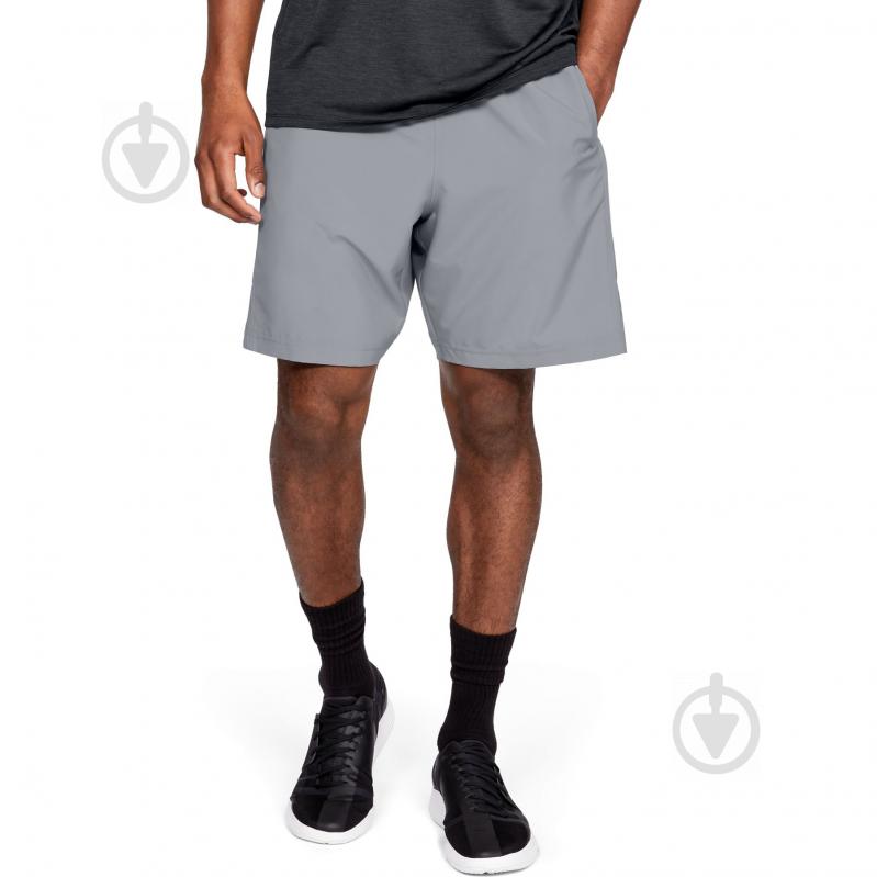 Шорты Under Armour Woven Graphic Short 1309651-035 р. M серый - фото 1