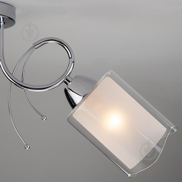 Люстра потолочная Strotskis Renee 30122/2 2x60 Вт E27 хром - фото 2