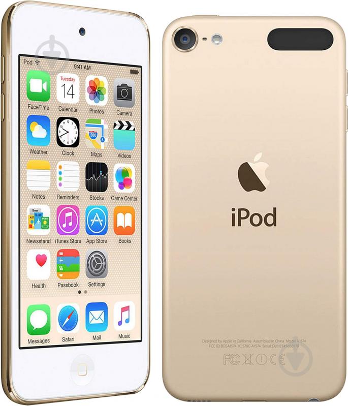 MP3-плеер Apple A1574 iPod Touch 32GB Gold MKHT2RP/A - фото 3