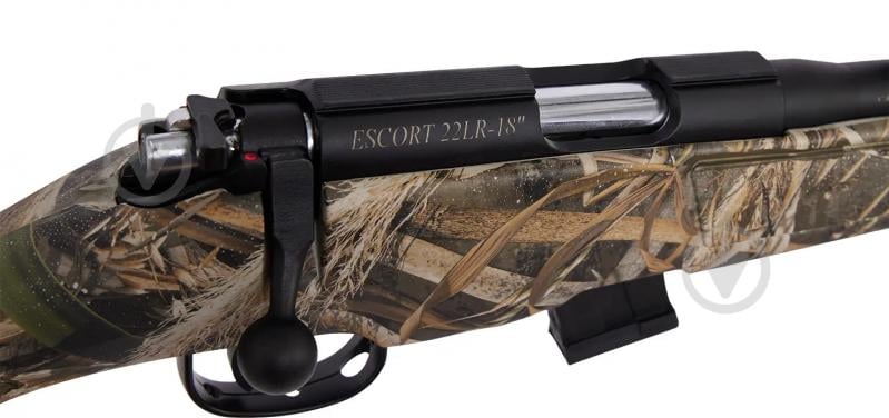 Винтовка малокалиберная Hatsan ESCORT 22LR SYN Max 5 Camo кал. 22 LR 46 см 1/2"-20 - фото 8