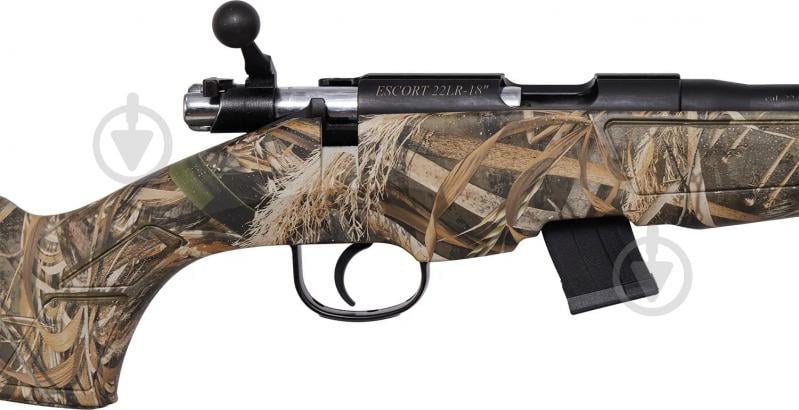 Винтовка малокалиберная Hatsan ESCORT 22LR SYN Max 5 Camo кал. 22 LR 46 см 1/2"-20 - фото 6