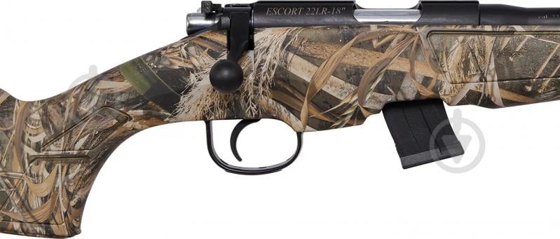 Винтовка малокалиберная Hatsan ESCORT 22LR SYN Max 5 Camo кал. 22 LR 46 см 1/2"-20 - фото 5