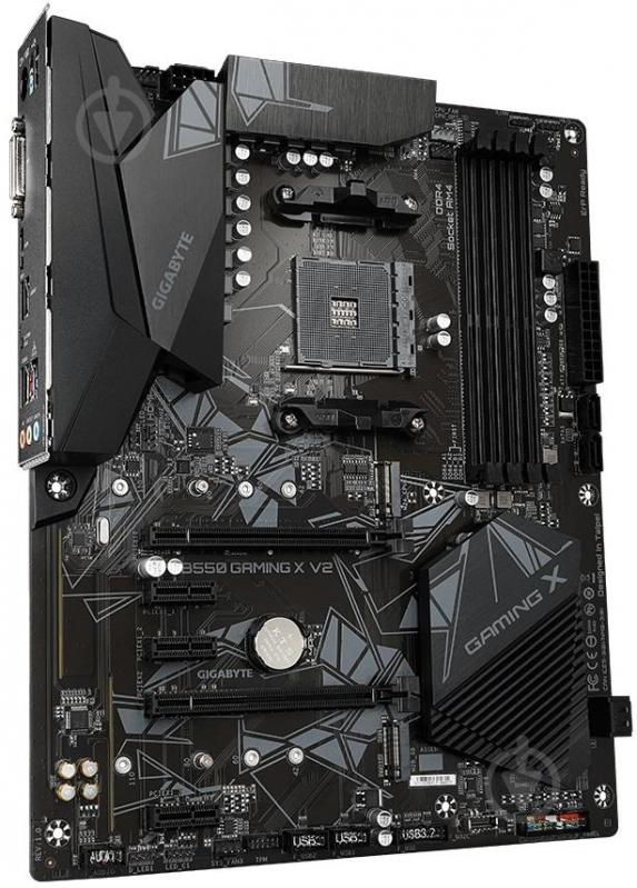 Материнская плата Gigabyte B550 GAMING X V2 (Socket AM4, AMD B550, ATX) - фото 2