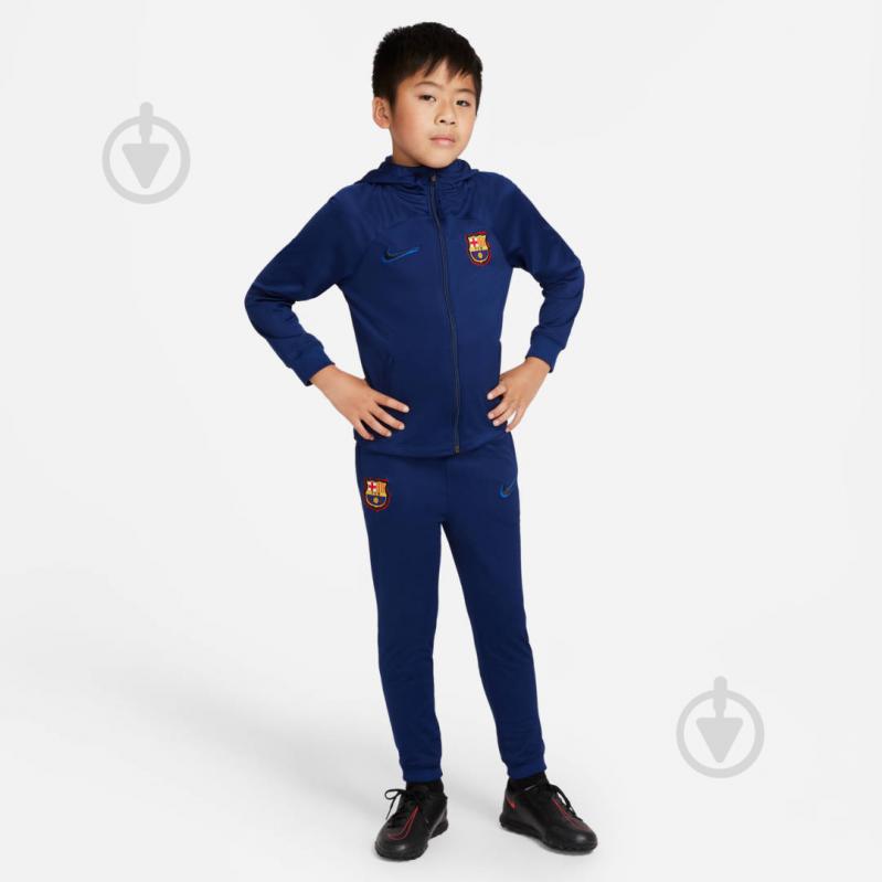 Спортивний костюм Nike FCB LKNK DF STRK HDTRKSUIT KKS DH7803-492 р.7 синій - фото 1