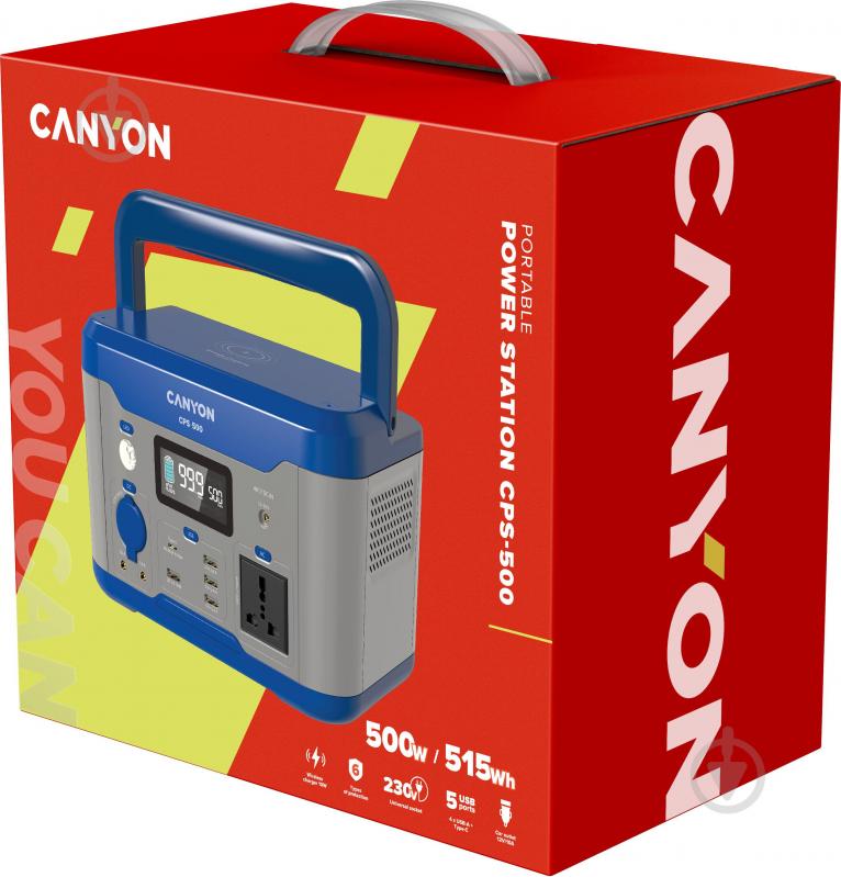 Зарядная станция Canyon CPS-500 (CND-PS15UNS) (500 Вт·год) - фото 10