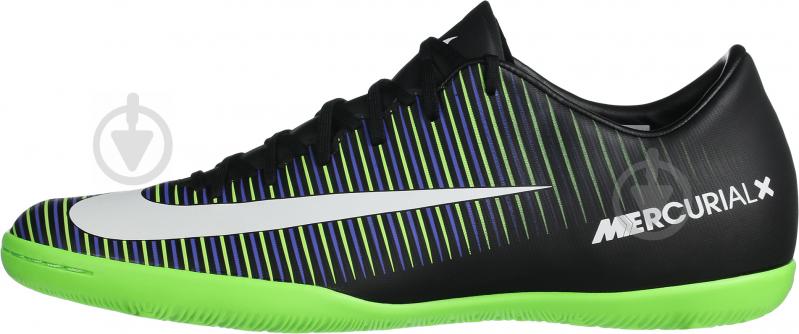 Футзальне взуття Nike MERCURIALX VICTORY VI IC 831966-013 р.42,5 чорний - фото 1