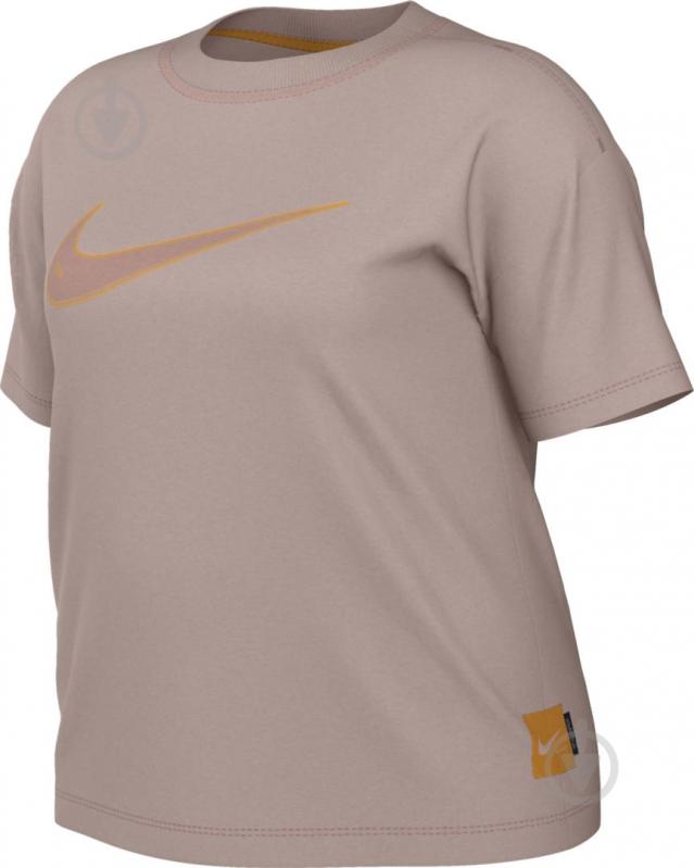 Футболка Nike W NSW SWSH SS TOP DM6211-601 р.XL розовый - фото 1