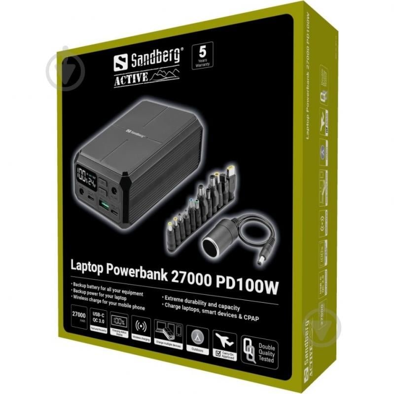 Повербанк Sandberg 27000 mAh black (421-13) - фото 8