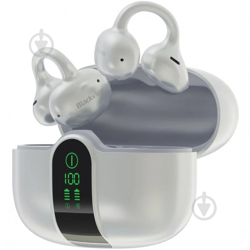 Bluetooth-гарнитура Blackview AirBuds 15 white (6931548325963) - фото 4
