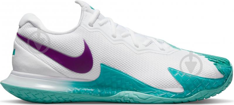 Кроссовки мужские демисезонные Nike CourtZOOM Vapor Cage 4 Rafa DD1579-153 р.42 белые - фото 3