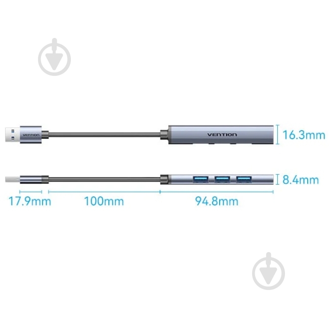 USB-хаб Vention CKOHB - фото 2