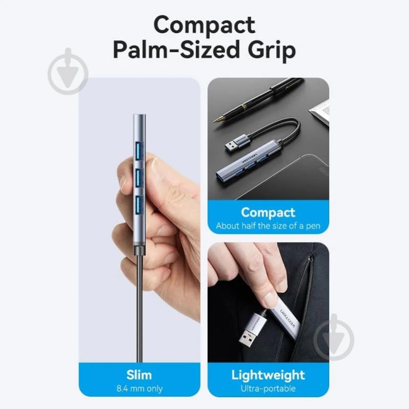 USB-хаб Vention CKOHB - фото 7