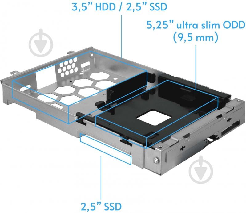 Корпус Chieftec UNI BE-10B-300 300W - фото 8