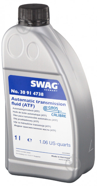 Масло трансмиссионное SWAG Automatic Transmission Fluid ATF 1 л (30914738) - фото 1