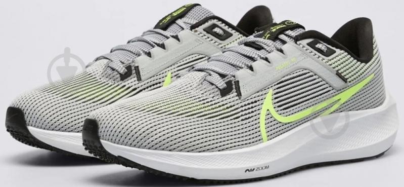 Кроссовки чоловічі демісезонні Nike Air Zoom Pegasus DV3853-004 р.46 серые - фото 7