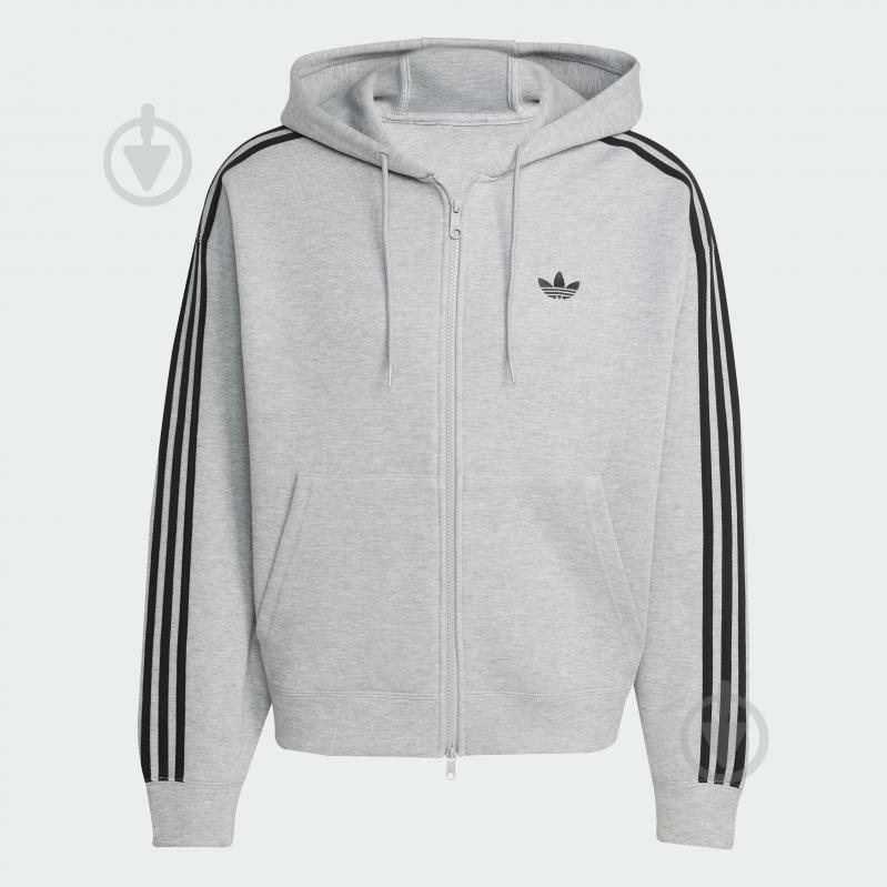 Джемпер Adidas SPACER HOODIE JW5965 р.2XL сірий - фото 6 Джемпер Adidas SPACER HOODIE JW5965 р.2XL сірий - фото 6