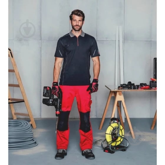 Брюки рабочие WURTH MODYF STRETCH X 52 р. L M403373429 красный - фото 3