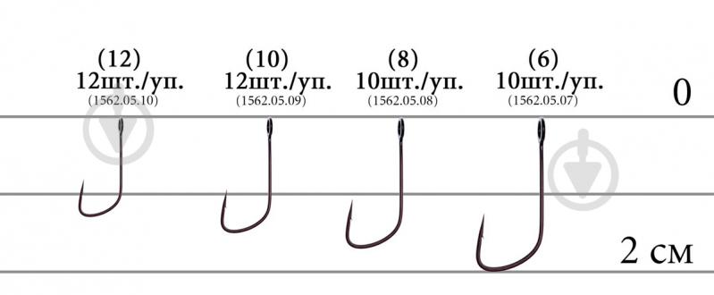 Крючки Decoy Single32 №4 10 шт. - фото 2